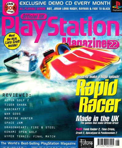 Official UK PlayStation Magazine Issue 022 (August 1997)