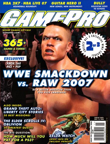 GamePro Issue 218 November 2006 (Cover 2 of 3)