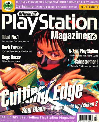 Official UK PlayStation Magazine Issue 016 (February 1997)