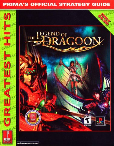 More information about "Legend of Dragoon Official Strategy Guide (Greatest Hits)"