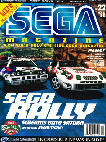 Sega Magazine 22 (October 1995)
