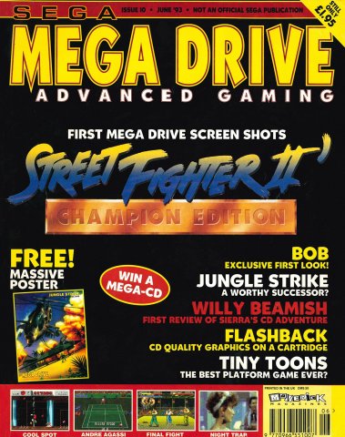Mega Drive Advanced Gaming 10 (June 1993)