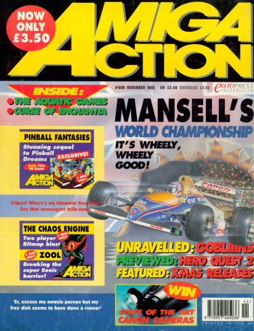 Amiga Action 038 (November 1992)