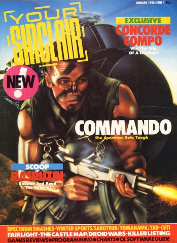 Your Sinclair Issue 01 (January 1986)