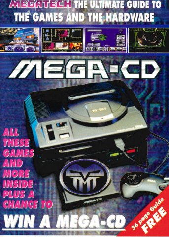 Megatech Magazine Supplement Mega CD Guide