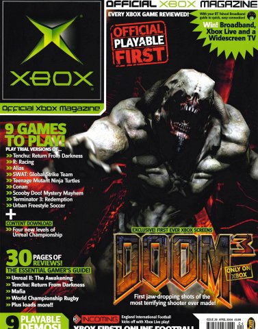 Official UK Xbox Magazine Issue 28 - April 2004