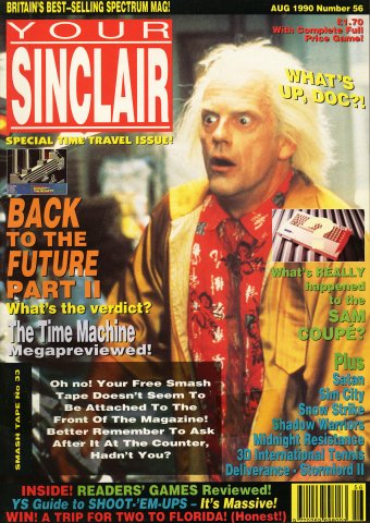 Your Sinclair Issue 56 (August 1990)
