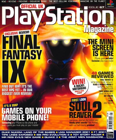 Official UK PlayStation Magazine Issue 067 (January 2001)