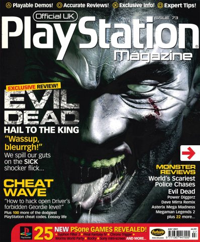 Official UK PlayStation Magazine Issue 073 (July 2001)