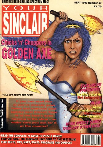 Your Sinclair Issue 57 (September 1990)