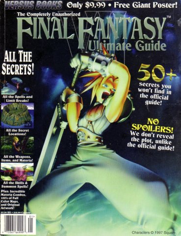 Final Fantasy VII Completely Unauthorized Ultimate Guide (2nd Printing)