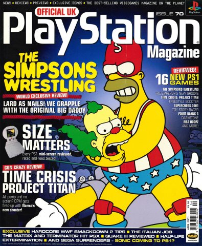 Official UK PlayStation Magazine Issue 070 (April 2001)