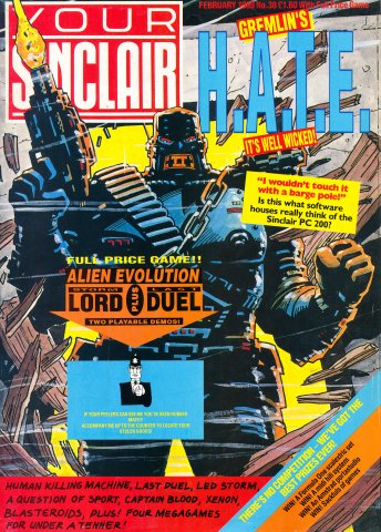 Your Sinclair Issue 38 (February 1989)