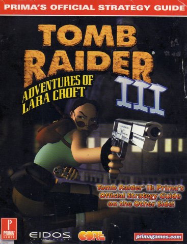 Tomb Raider III and Tomb Raider II Official Strategy Guide (Front)