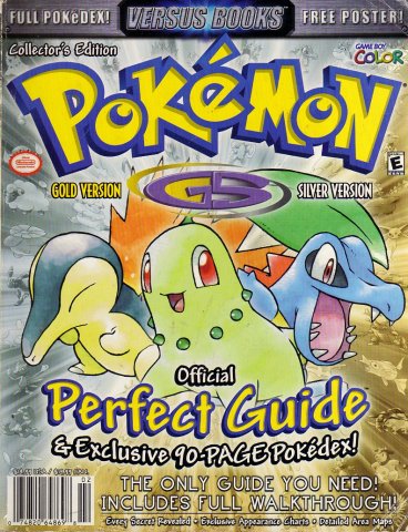 Pokemon Gold and Silver Official Perfect Guide