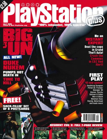 PlayStation Plus Issue 031 (April 1998)