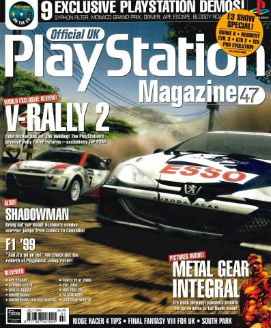 Official UK PlayStation Magazine Issue 047 (July 1999)