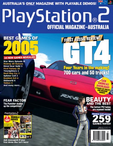 Playstation 2 Official Magazine (AUS) Issue 37 (February 2005)