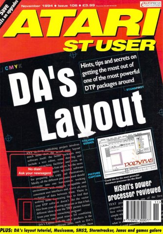 Atari ST User Issue 106 (November 1994)