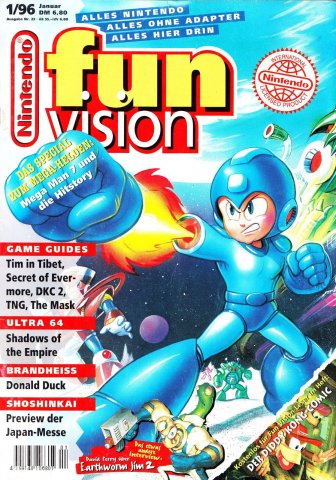 Nintendo Fun Vision Issue 23 (January 1996)