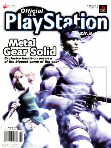 Official U.S. PlayStation Magazine Issue 011 (August 1998)