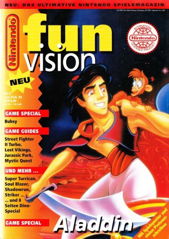 Nintendo Fun Vision Issue 02 (January/February 1994)