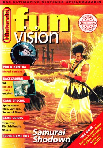 Nintendo Fun Vision Issue 08 (October 1994)