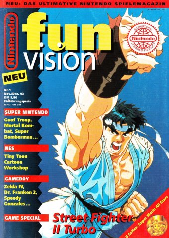 Nintendo Fun Vision Issue 01 (November/December 1993)