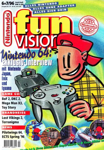 Nintendo Fun Vision Issue 28 (June/July 1996)