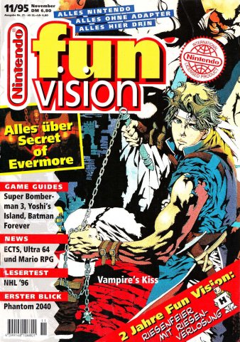 Nintendo Fun Vision Issue 21 (November 1995)