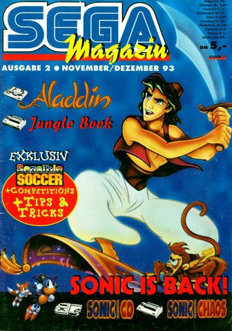 Sega Magazin Issue 02 (November / December 1993)