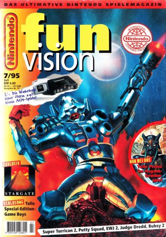 Nintendo Fun Vision Issue 17 (July 1995)