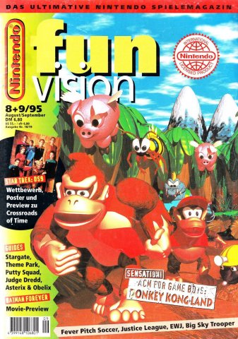 Nintendo Fun Vision Issue 18 (August / September 1995)