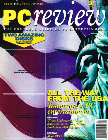 PC Review Issue 18 (April 1993)