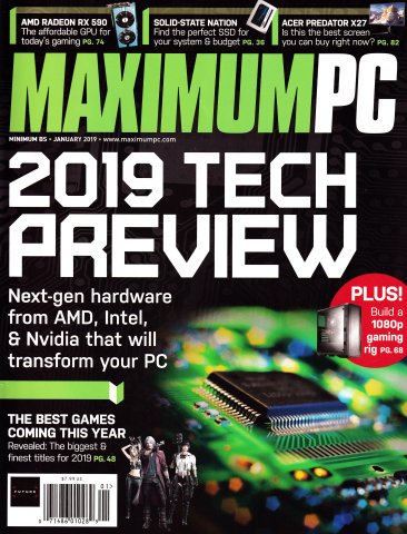 Maximum PC Volume 24 No 01 (January 2019)