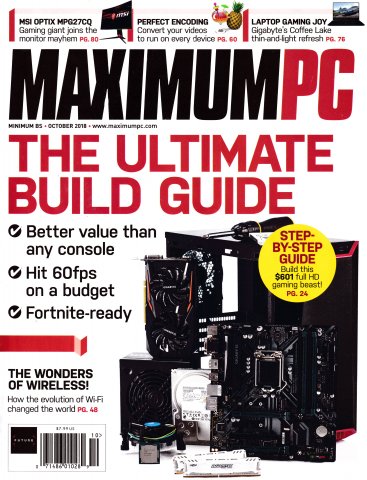 Maximum PC Volume 23 No 11 (October 2018)