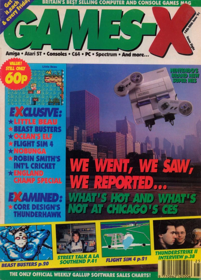 Games-X Issue 08 (June 14, 1991)