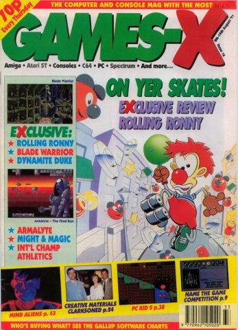 Games-X Issue 16 (August 8, 1991)