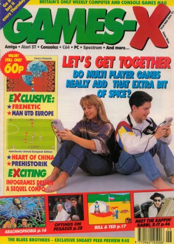 Games-X Issue 09 (June 21, 1991)