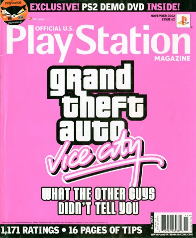 Official U.S. Playstation Magazine Issue 062 (November 2002)