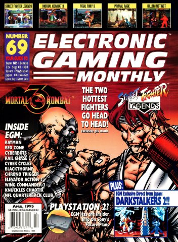 Electronic Gaming Monthly Issue 069 (April 1995)