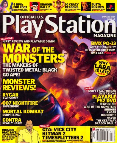 Official U.S. Playstation Magazine Issue 064 (January 2003)