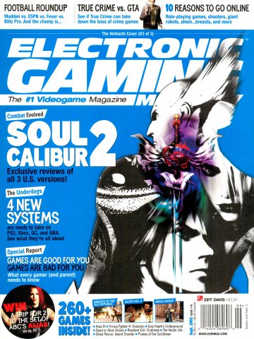 Electronic Gaming Monthly Issue 170 (September 2003) Cover 3 of 3