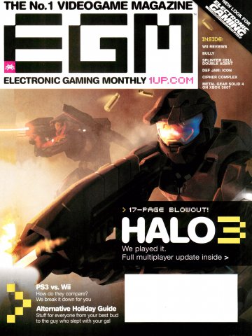 Electronic Gaming Monthly Issue 210 (December 2006)