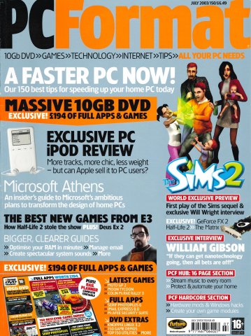 PC Format Issue 150 (July 2003)