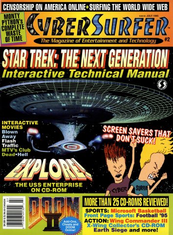 CyberSurfer Issue 02 (July 1995)