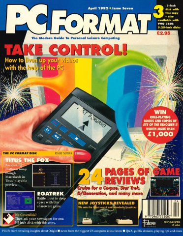 PC Format Issue 007 (April 1992)