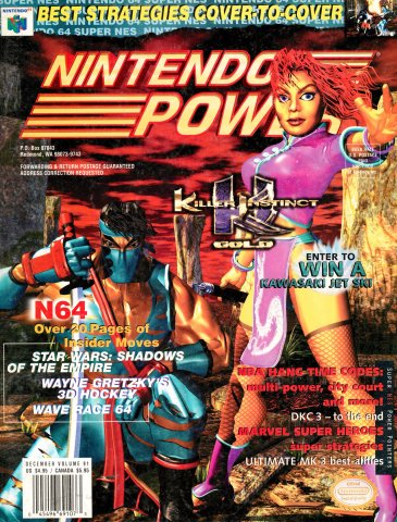 Nintendo Power Issue 091 (December 1996)