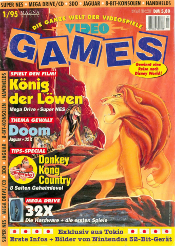 Video Games DE Issue 1 (1995)
