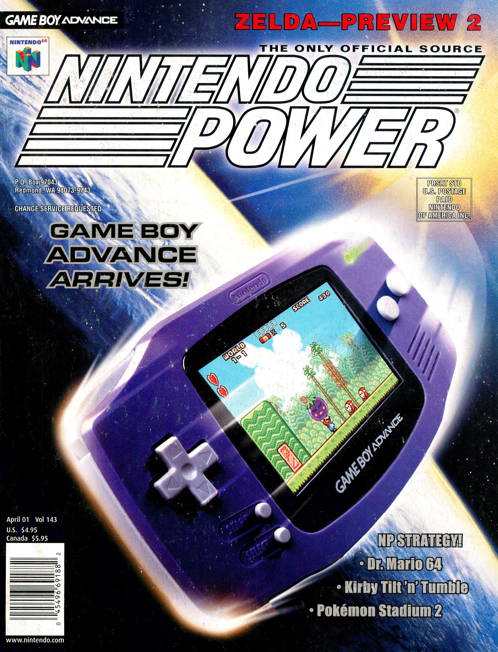 Nintendo Power Issue 143 (April 2001)